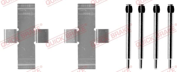 QUICK BRAKE Tarvikesarja, jarrupala 109-0913